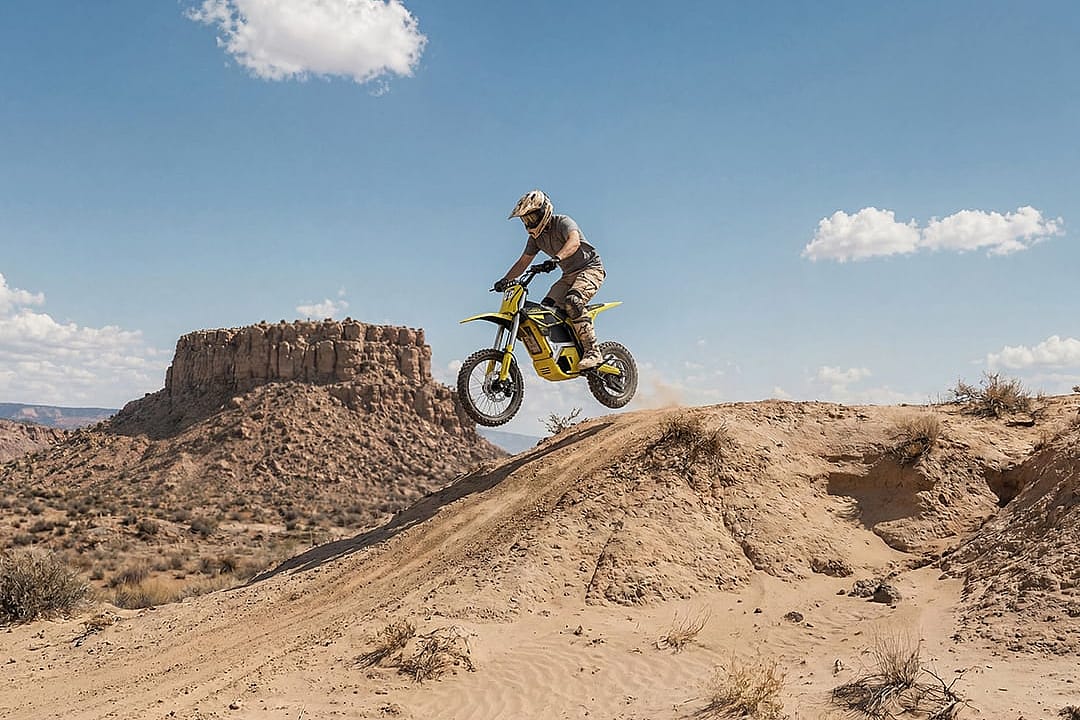 Electric dirt bikes open off