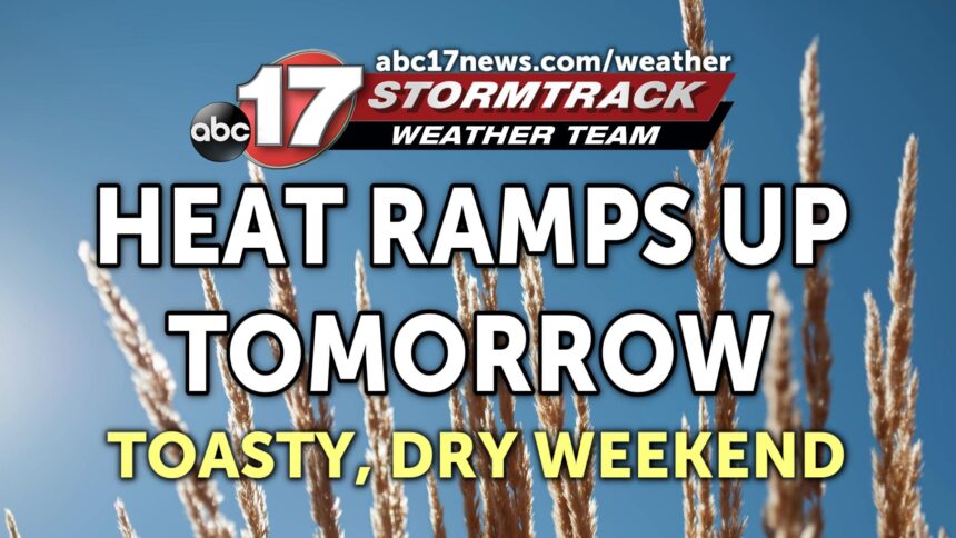 Tracking a big warm up by Friday into the weekend - ABC17NEWS