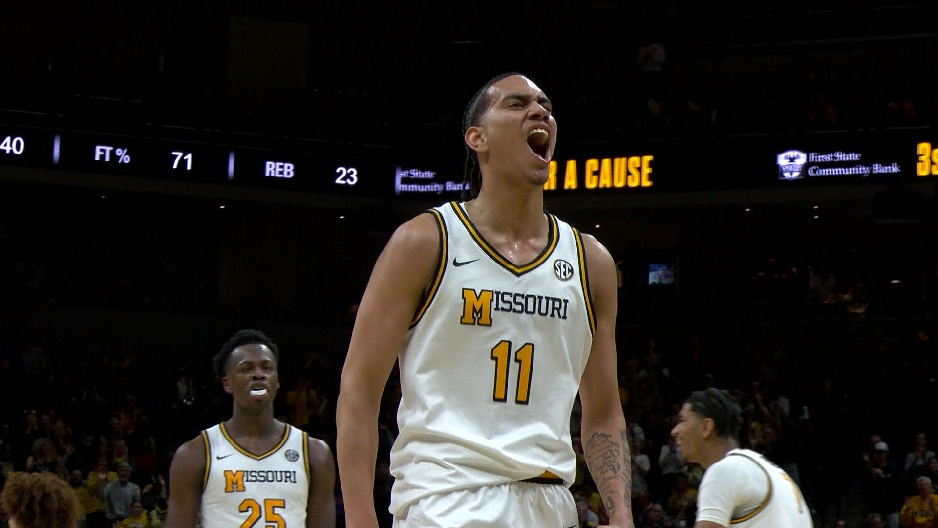 Mizzou forward Trent Pierce