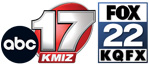 ABC 17 KMIZ - FOX 22 KQFX logos smaller_2026